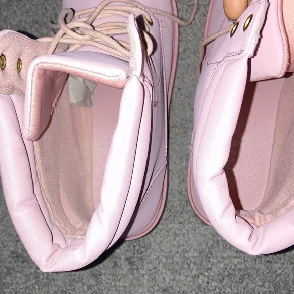 Pink Women's Boots - Picture 4 of 8